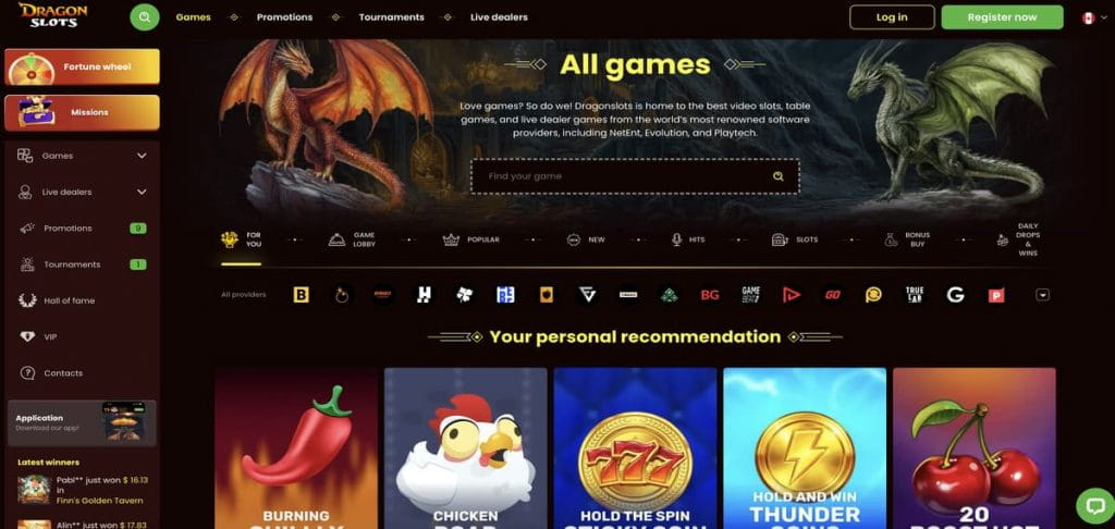 Dragonslots Casino – 10,000 games and Zeus vs Hades 250 available